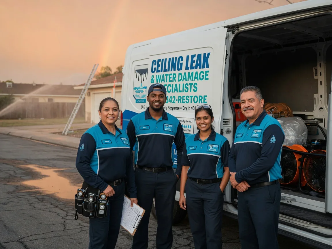 Ceiling Leak Cleanup company in Chandlersville, OH