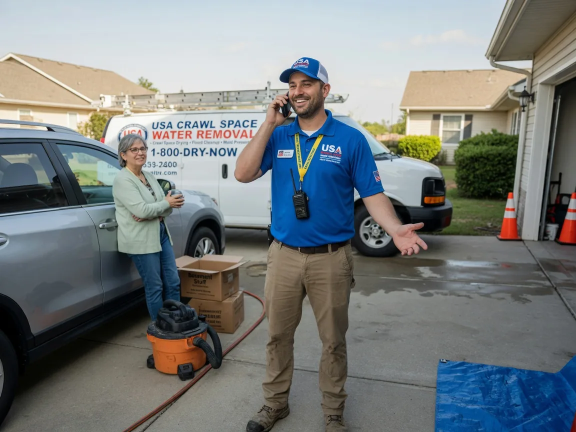 Crawl Space Water Removal Chandlersville, OH FAQs